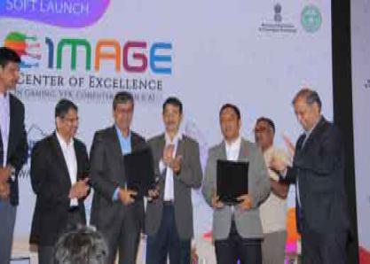 Centre of Excellence for Gaming, VFX, and AI, was opened in